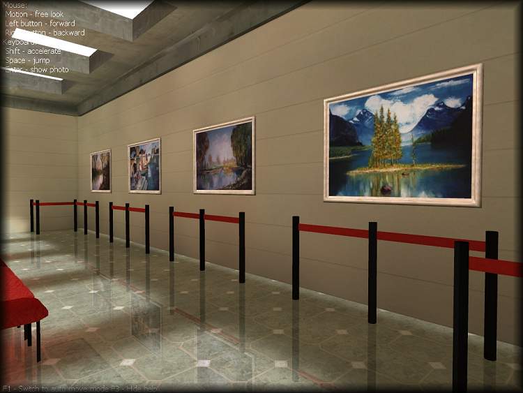 Photo 2 Virtual gallery 3D Pictures of Photos Painter Emilio Clementel by RD-Soft(c)